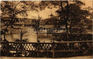 1913 Vízakna, Salzburg, Ocna Sibiului; tó / spa lake