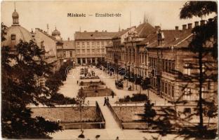 1916 Miskolc, Erzsébet tér