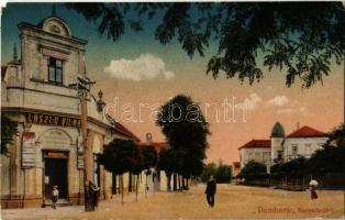 1921 Dombóvár, Kossuth utca, László Vilma üzlete (EM)