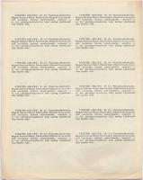 Budapest 1942. "A Magyar Királyság 3%-kal Kamatozó Törlesztéses Államadóssága" kötvénye 25...