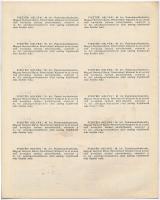 Budapest 1942. "A Magyar Királyság 3%-kal Kamatozó Törlesztéses Államadóssága" kötvénye 25...