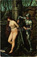 20 db főleg régi motívumlap: romantikus szerelmespáros lapok, folklór és művészlapok, hölgyek, színé...