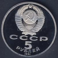 Szovjetunió 1991. 5R "Moszkva-Székesegyház" T:PP