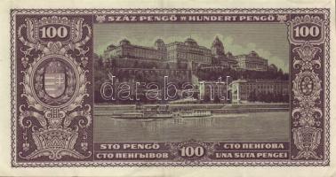 1945. 100P piros "10 éves a Magyar Éremgyűjtők Egyesülete 1969-1979" fny-sal T:II
