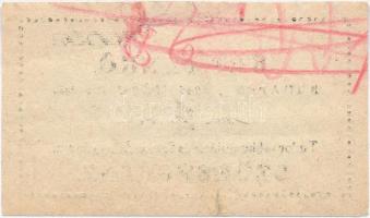 1945. március 2P "Tudor Akkumulátor és Szárazelemgyár Rt" szükségpénz T:II- szakadás