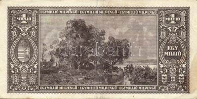 1946. 1000.000MP piros "Értékjegy a "Debreceni...1970." fny-sal és bélyegzővel T:I