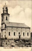 1940 Érmihályfalva, Valea lui Mihai; Biserica ref. / Református templom. Kiadja Goldstein / Calvinist church (ázott / wet damage)