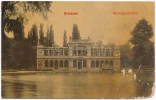 1908 Kolozsvár, Cluj; Korcsolya pavilon / skate hall (b)