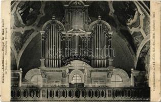 Bad Ischl, Kaiser-Jubilaums-Orgel / church interior, organ