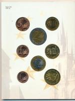 Csehország 2004. 1c-2EUR (8xklf) Euro próbaveretek szettben T:BU 
Czech Republic 2004. 1 Cent - 2 E...