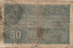 Románia/német megszállás 1917. 25b(1x), 50b(1x), 1L(5x), 2L(2x), 5L(2x) klf lila és fekete román ell...