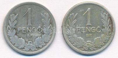 1926-1927. 1P Ag (2x) T:2-,3  Adamo P6