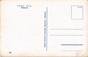 Munkács, Mukacheve, Mukacevo (?); piac és árusok. Novotny & Bartosek / Prátelství / market with ...