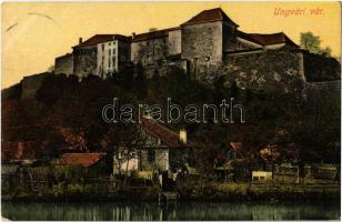 1910 Ungvár, Uzshorod, Uzhorod; vár, Ung folyópart / castle, Uzh riverside