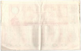 Sárospatak 1926. "Sárospataki Takarékpénztár Részvénytársaság" részvénye 10P-ről, szárazpe...
