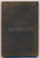 1936. "E.T.E. (Egyetemi Torna Egylet)" Br vegyes páros tenisz emlékplakett, "Arkanzas...