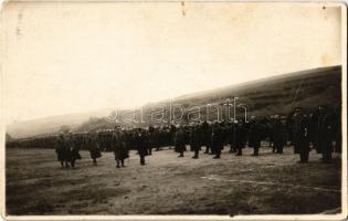 1929 Podolin, Podolínec (Szepes, Zips); Csehszlovák katonai szemle / Czechoslovakian military inspection. photo (fl)