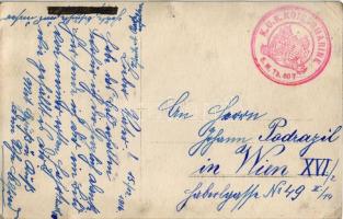 SM Tb 80 T Osztrák-magyar torpedóromboló (később román Vijelia) és SM Tb 78 T teljes gőzzel halad el...