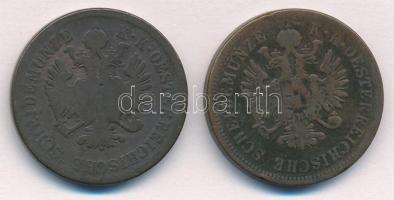 1861B 4kr Cu + 1864B 4kr Cu T:2-,3