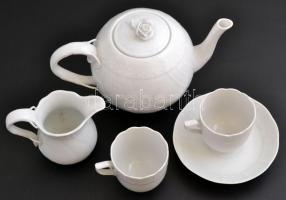 Herendi hiányos mokkás készlet két személyes, jelzett, hibátlan