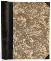 1975 Budapest. A Főváros Folyóirata, XIII. évf. 1-12. sz. Teljes évfolyam. Modern félvászon-kötésben