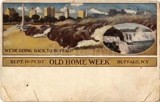 1907 Buffalo (New York), Old Home Week s: Wilfred F. Davison (tear)