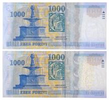 2005. 1000Ft "DA" + 2009. 1000Ft "DB" T:I