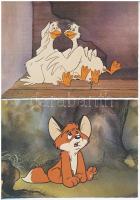 9 db MODERN használatlan motívum képeslap: Vuk magyar rajzfilm / 9 modern unused motive postcards, Hungarian cartoon: Vuk