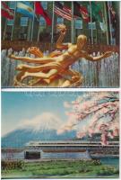 5 db MODERN dimenziós (3D) képeslap / 5 modern dimensional (3D) postcards