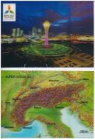 5 db MODERN dimenziós (3D) képeslap / 5 modern dimensional (3D) postcards