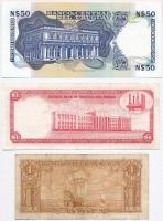 Vegyes: Trinidad és Tobago 1977. 1$ + Uruguay 1939-1966. 1P "C" + 1988-1989. 50P T:III,I-
...