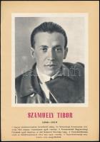 cca 1970-1980 13 db Tanácsköztársaságos politikus, személy...stb ábrázoló nyomtatvány