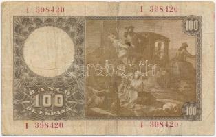 Spanyolország 1948. 100P T:III
Spain 1948. 100 Pesetas C:F