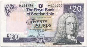Skócia 2012. 20Ł T:III Scotland 2012. 20 Pounds C:F