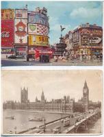 Kb. 50 db főleg MODERN angol városképes lap / Cca. 50 mostly modern British town-view postcards