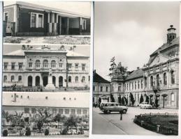 Kb. 45 db MODERN magyar városképes lap 1950-60-ból / Cca. 45 modern Hungarian town-view postcards fr...