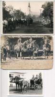 16 db VEGYES ló motívumlap és fotó / 16 mixed horse motive postcards and photos