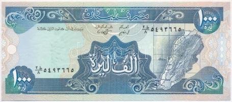 Libanon 1988. 1000L T:I
Lebanon 1988. 1000 Livres C:UNC