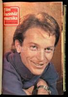 1977-1978 Film, Színház, Muzsika 1977 1-25.,26-53. teljes évfolyama, és 1978 1-37. fél évfolyama. 3 ...