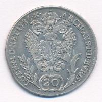 1786B 20kr Ag "II. József" (6,56g) T:2 
Hungary 1786B 20 Kreuzer Ag "Joseph II"...