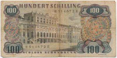 Ausztria 1960 (1961) 100Sch T:III,III- hajtások mentén szakadás 
Austria 1960 (1961) 100 Schilling ...