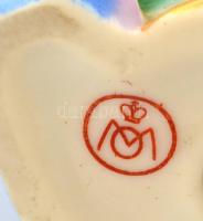 Metzler Ortloff Mária a kis Jézussal, kézzel festett, jelzett, hibátlan, m: 10,5 cm