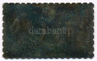 1979. "Állami pénzverő - Az első magyar aranypénz emlékére - BUÉK" sárgaréz bélyegérem (3,...