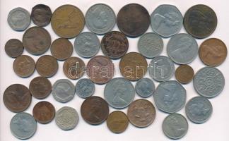 Nagy-Britannia 1891-1994. 38db-os vegyes fémpénz tétel T:vegyes Great Britain 1891-1994. 38pcs of various metal coins C:mixed