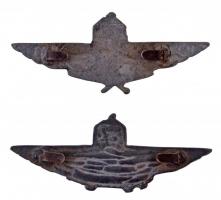 DN Második Világháborús gépkocsizó lövész jelvény fém hamisítványa + Második Világháborús páncélromb...