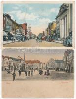 125 db régi vegyes külföldi városképes lap / Old foreign city view postcards, 125 pcs