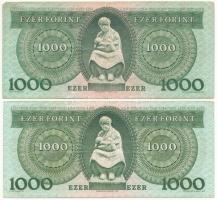 1993. 1000Ft "E" + 1996. 1000Ft "E" T:III