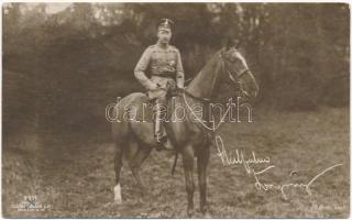Wilhelm, German Crown Prince on horse (Rb)