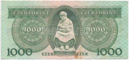 1983. november 10. 1000Ft "B" T:III 
Adamo F45