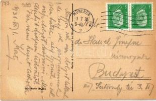 München, Munich; Prinzregenten-Theater / opera house (Rb)